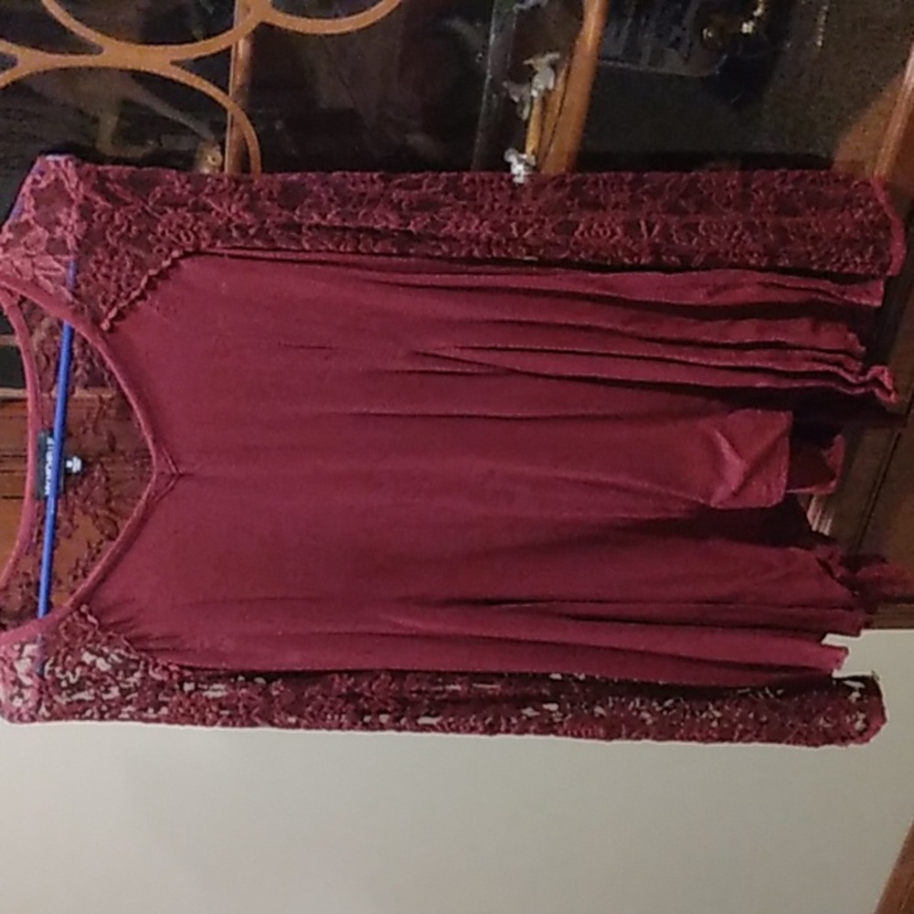 Beautiful lace tunic.My Michelle.